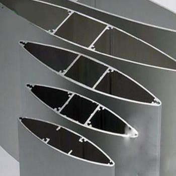 China Anodize  Aluminium Extrusion Profiles Fans , Extrusion Aluminum Airfoil Blade for sale