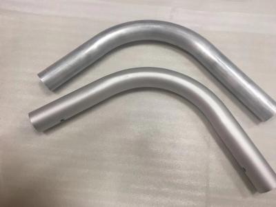 China Bending Aluminum Pipe 30mm Outsider Diameter with CNC Drilling and Tapping for Aluminum Table Leg for sale