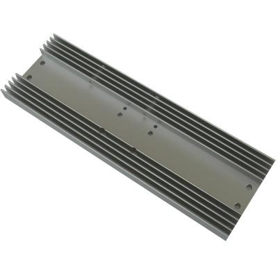 China Rectangle Radiator Aluminium Heat Sink Profiles For Consumer Electronics for sale