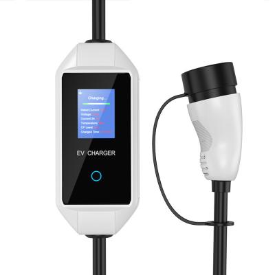 China Adjustable Current PC AC EV Chargers Overcurrent Protection for sale