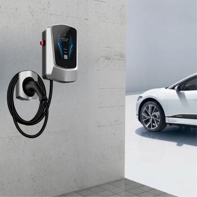 China El estándar europeo 32A del ODM del OEM toma las huellas dactilares el cargador de EV para Tesla en venta