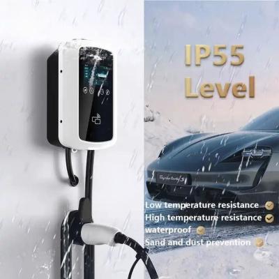 China European Standard 22kw Level 2 WiFi Wall Mounted EV Charging Station With App for sale