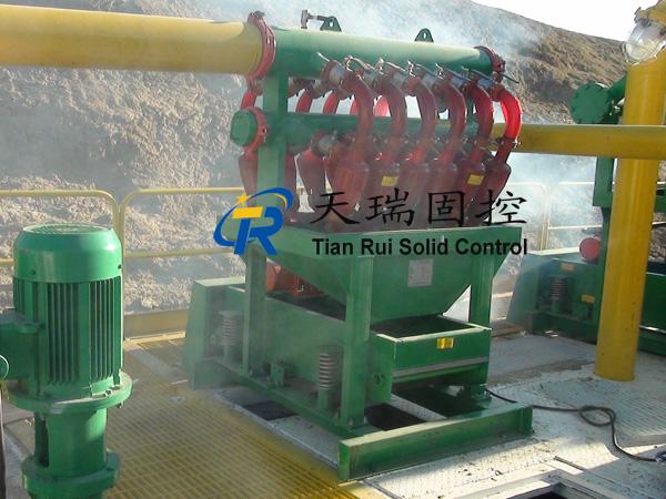 High standard mud desilter