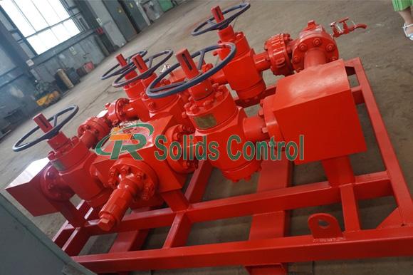 Drilling rig choke manifold