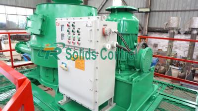 China Recycling Drilling Fluid Vertical Cutting Dryer 30 - 50T/H Capacity for sale