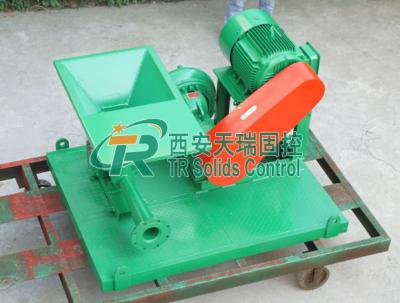 China Oilfield Drilling Jet Mud Mixer With Mixing Hopper And Centrifugal Pump for sale