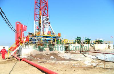 China Sistema montado patim da lama de perfuração do campo petrolífero TRZJ50 450HP à venda