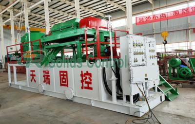 China Carbon Steel 40M3/H Oil Based Drilling Mud System Solids Control for sale