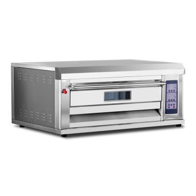 China Stainless Steel Countertop Electric Pizza Oven 220V 60Hz 2 Or 3 Tray à venda