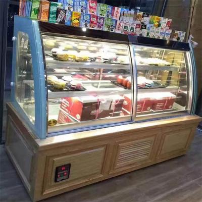 Chine Réfrigérateur d'affichage de boulangerie de Front Sliding Door R134a 4ft à vendre