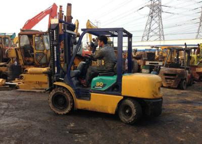 China Komatsu Second Hand Forklifts FD30 With 3 T Loading Capacity Diesel Engine for sale