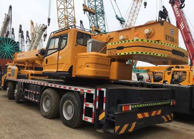 China XCMG QY50K Used Truck Mounted Crane with 55000kg Rated Loading Capacity for sale