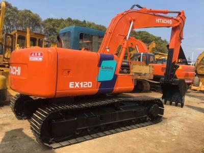 China 12T Weight Used Hitachi Ex120-3 Crawler Excavator 1 Year Warranty CE Approved for sale
