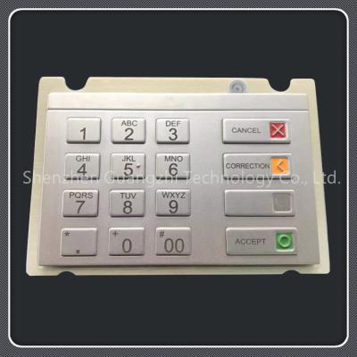 China Stainless Steel Atm Pin Keypad , Encrypted Wired Keyboard With Embedded Security Chip for sale