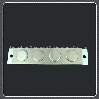 China Industrial Function Keypad For Self Service Terminal Circular 4 Key Type for sale