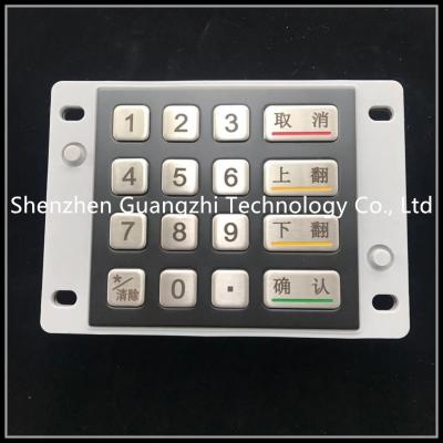China Black Metal Numeric Keypad Ip67 Anti Salt Spray Corrosion For Outdoor Use for sale
