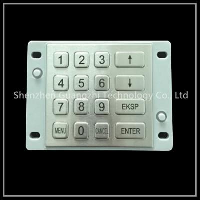 China Metal Button Usb Numeric Keypad , PS2 Interface Portable Numeric Keypad for sale