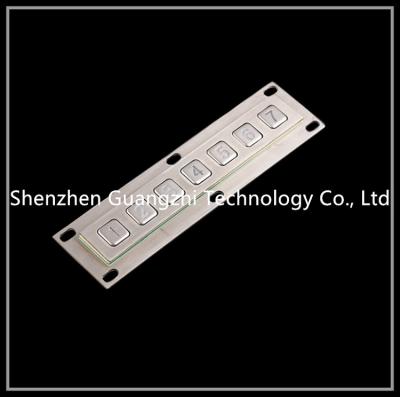 China Programmable Keypad Function Keys , Usb Ps2 Connection Metal Numeric Keypad for sale