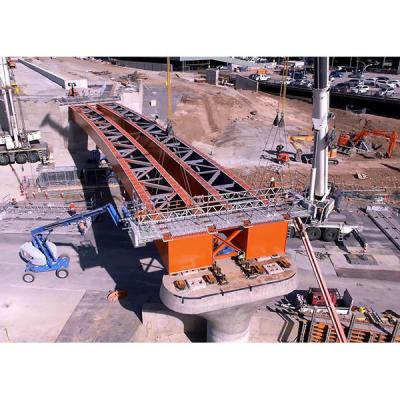 China  Pre-Engineered Box Steel Girder Bridge Two Cell Box Tubular for sale