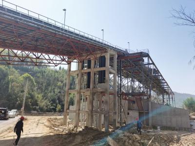 Китай Горизонтально изогнутая шоссе пядь стальной железной дороги дизайна моста коробчатой балки длинная продается