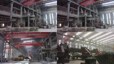 中国 版の構造スチールの製作のステンレス鋼のプラットホームの製造所の製錬ライン輸送 販売のため
