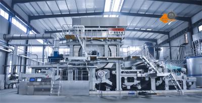 China Wood Pulp Paper Napkin Making Machine High Capacity Vacuum Adsorption for sale