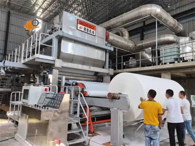 China Crescent Former Facial Tissue Making Machine 5-50T/D 800-1600 M/Min for sale