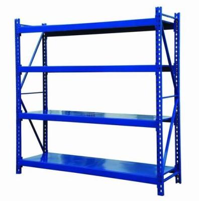 China Medium Duty Industrial Steel Storage Racks 500kg/Layer Commercial Warehouse Shelving for sale