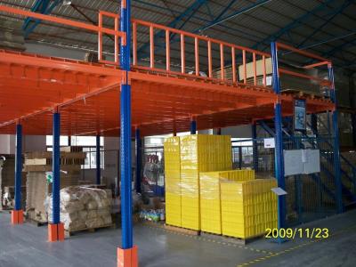 China Estrutura de aço Pavimentos industriais de mezzanine com chapa para armazenagem ou laminagem a frio de escritório à venda
