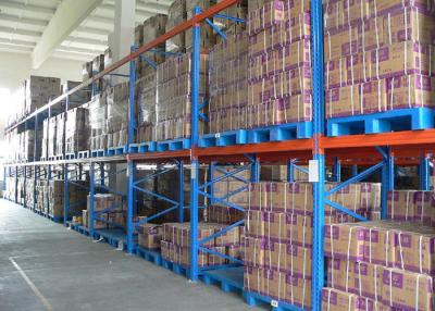 China Estantes de almacenamiento de acero de trabajo pesado laminados en frío ajustables, sistemas de estantes de almacenamiento de almacén en venta