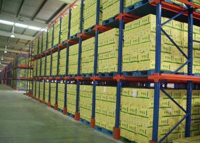 China Logistics Center Industrial Steel Drive In Pallet Racking System For Warehouse  for sale