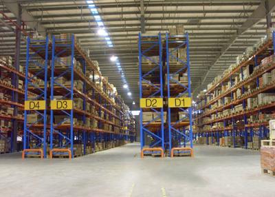 China Adjustable Industrial Steel Storage Racks 1000kg/pallet Double Deep Pallet Racking for sale