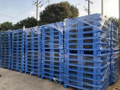 China Warehouse Metal Euro Pallet , Stackable Steel Pallets Steel Storage Rack Systems for sale