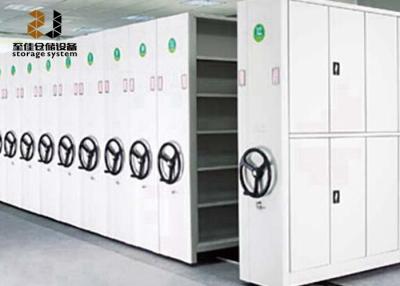 China Muebles industriales Sistema de archivo de alta densidad con recubrimiento electrostático en polvo en venta