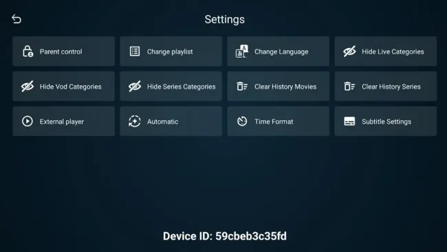 HK1 Box S905X3 Android TV Box user interface
