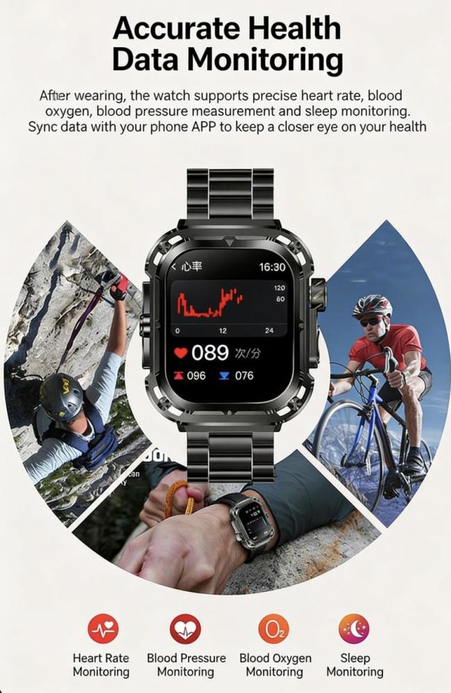 Z85 Max Smart Watch health monitoring features