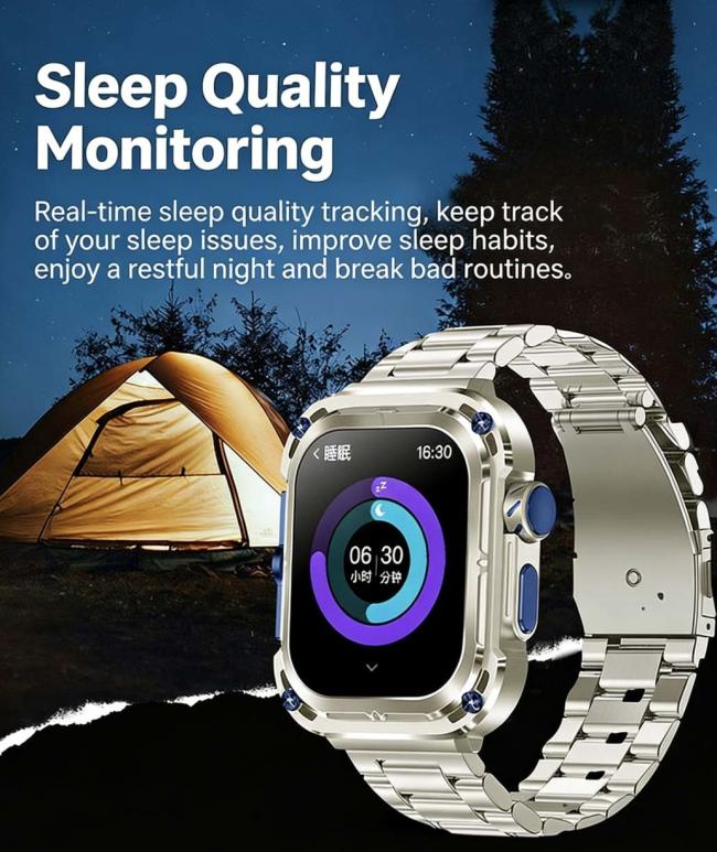 Z85 Max Smart Watch sleep tracking functionality