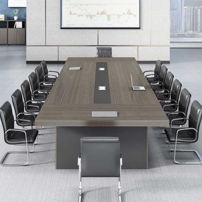 Chine Table de conférence de bureau de 2 m Grande table de réunion classique exécutive à vendre