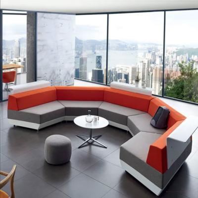 China Microfiber Leather Office Sofa set for sale