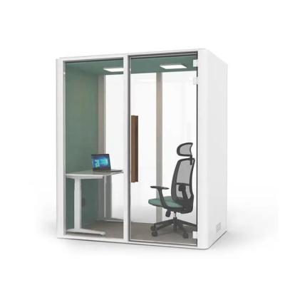 China Modular Office Pod Meeting White Small Indoor Multiple Person for sale