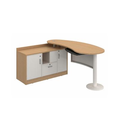 China Metal Leg Popular Office MDF Executive Furniture Office Desk for sale