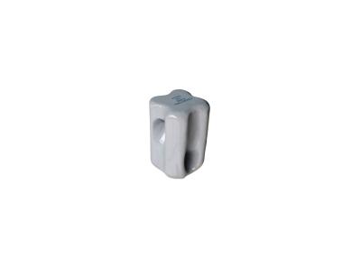 China Light Gray Glazed 1.85kg 89kN Porcelain Strain Insulators for sale