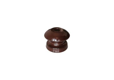 China Brown Color ANSI Class 25kV Shackle Insulators for sale