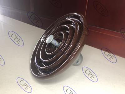 China ANSI Brown Porcelain C-110 Suspension Type Insulators for sale