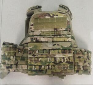 China Molle System Military Grade Tactical Vest Camouflage Plate Carrier for sale