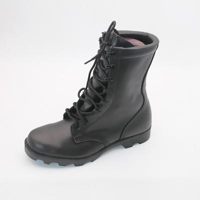 China Xinxing Genuine Leather Black Combat Tactical Boots for sale