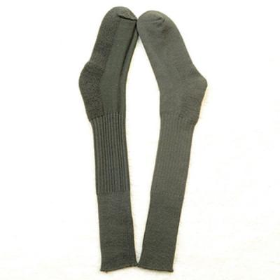China 100% Cotton Army Socks Tactical Military Equipment Navy Boot Socks for sale