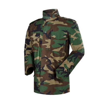 China Olive Green M65 Military Tactical Wear Removable Hood OEM Camouflage for sale