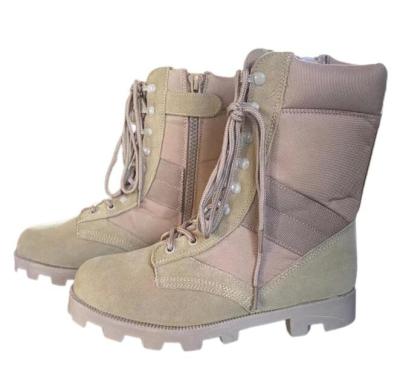 China OEM ODM Canvas Steel Toe Combat Tactical Boots For Desert for sale