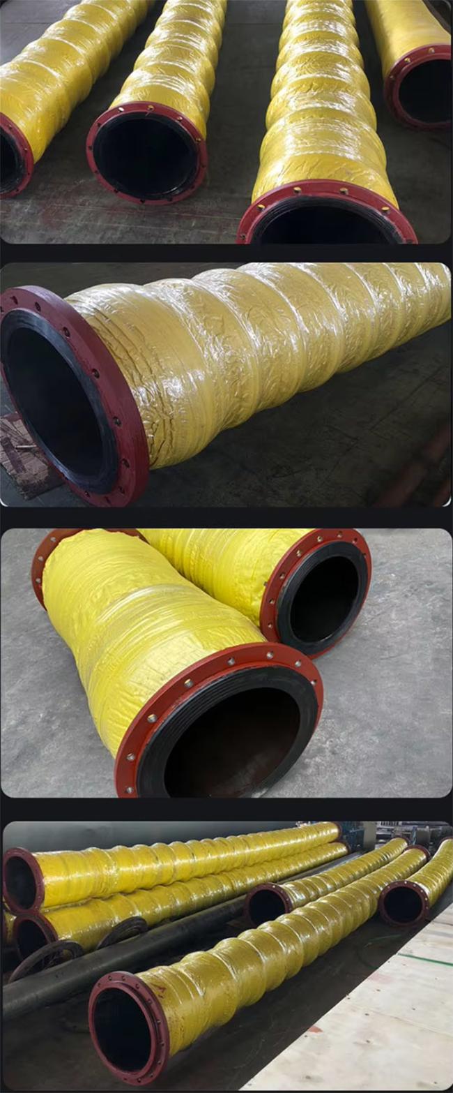 Dredge Hose Product Image showing industrial rubber hose construction